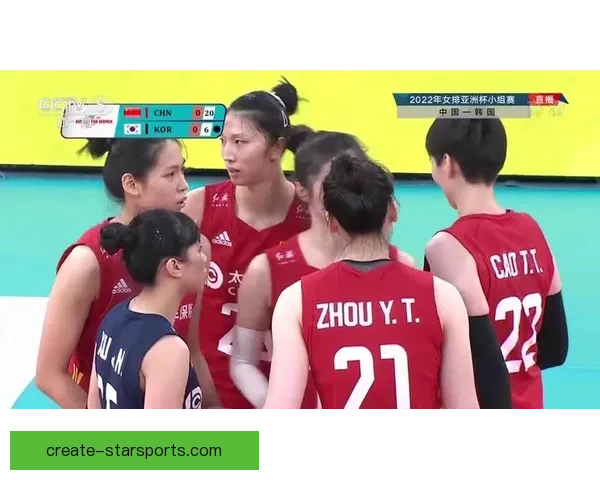 中国女排逆袭胜伊朗，成功晋级亚洲杯四强，迎战劲敌赛前备战紧张